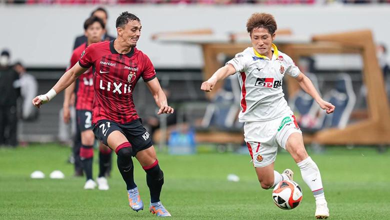 Trận đấu gay cấn tại giải J1 League - Nagoya Grampus chạm trán với Kashima Antlers