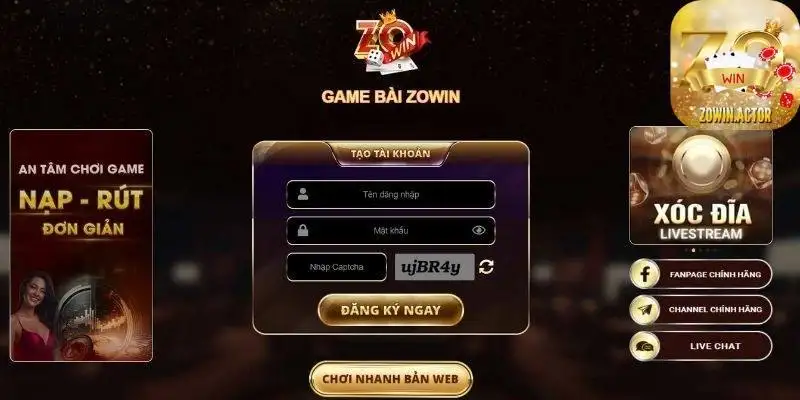 Đăng ký Zowin – Hướng dẫn chi tiết cho người mới bắt đầu