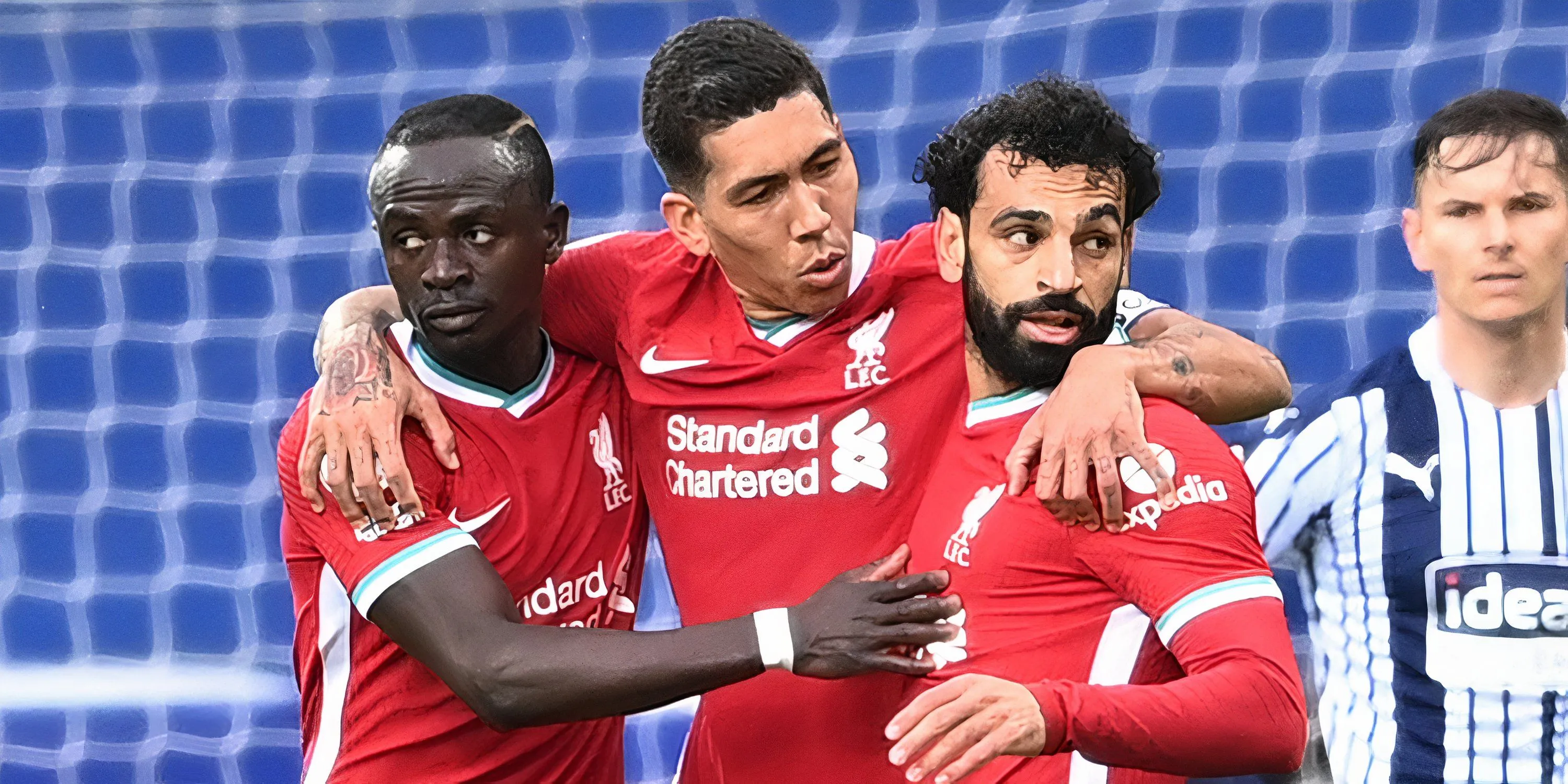 Bộ ba tấn công huyền thoại Mohamed Salah, Sadio Mane và Roberto Firmino của Liverpool thời đỉnh cao Premier League