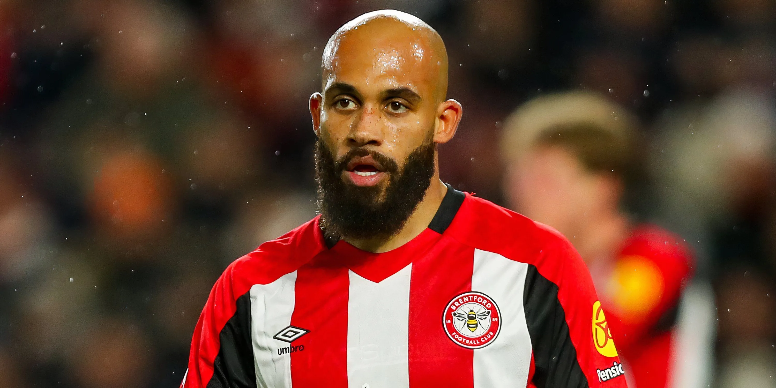 Bryan Mbeumo khi còn thi đấu cho Brentford, mục tiêu chuyển nhượng tiềm năng của Tottenham
