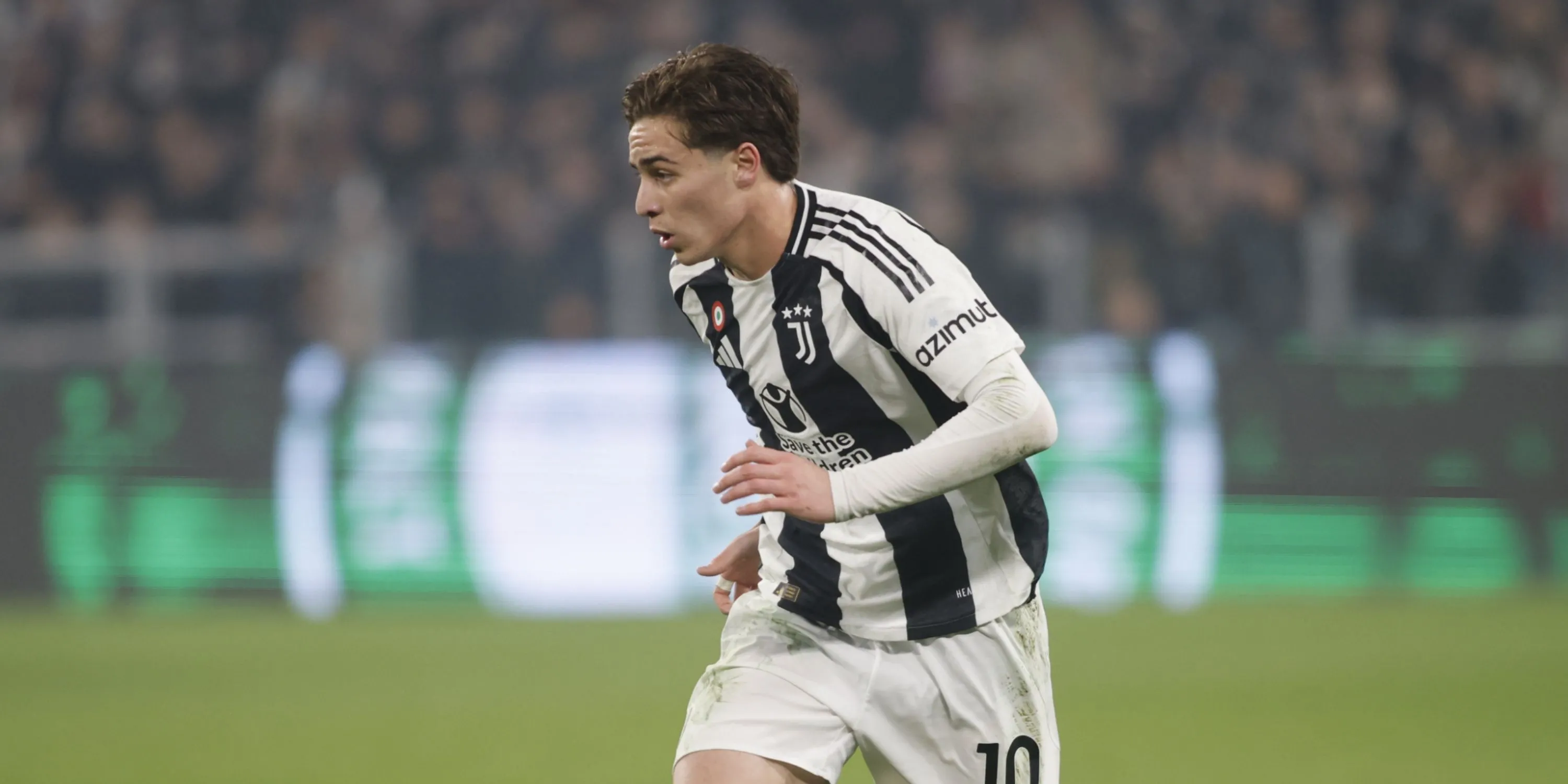 Kenan Yildiz trong màu áo Juventus