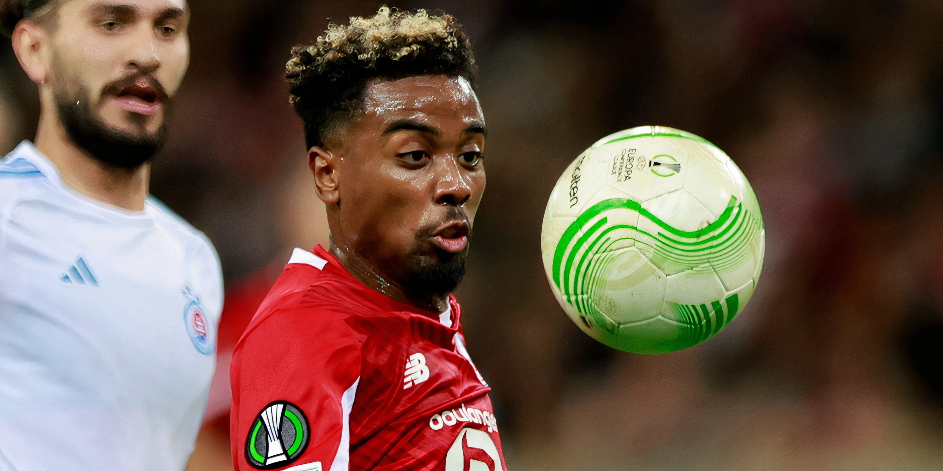 Tiền vệ Angel Gomes trong màu áo Lille, mục tiêu chuyển nhượng của Tottenham