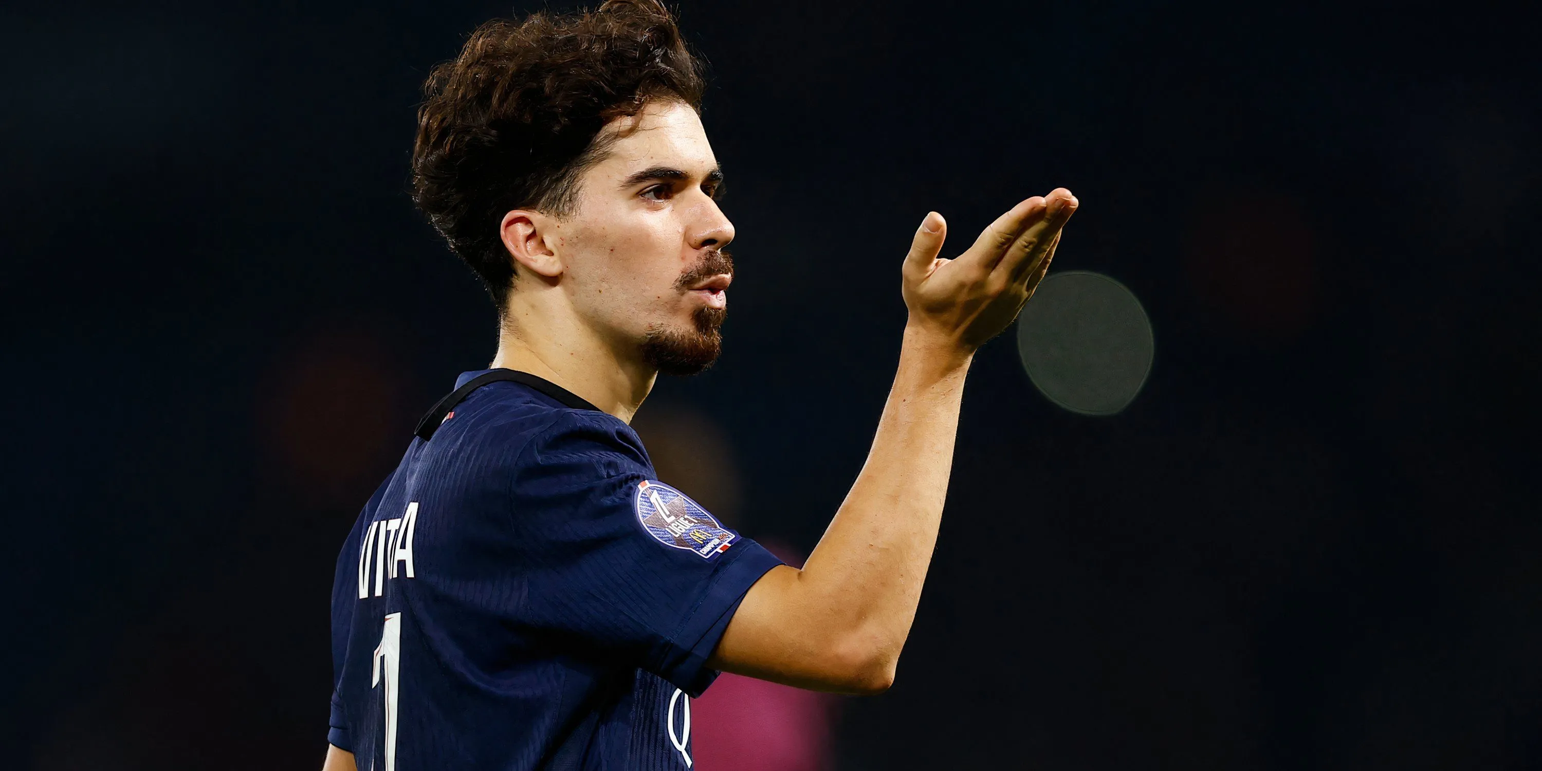 Tiền vệ Vitinha của PSG, ngôi sao vô địch Champions League