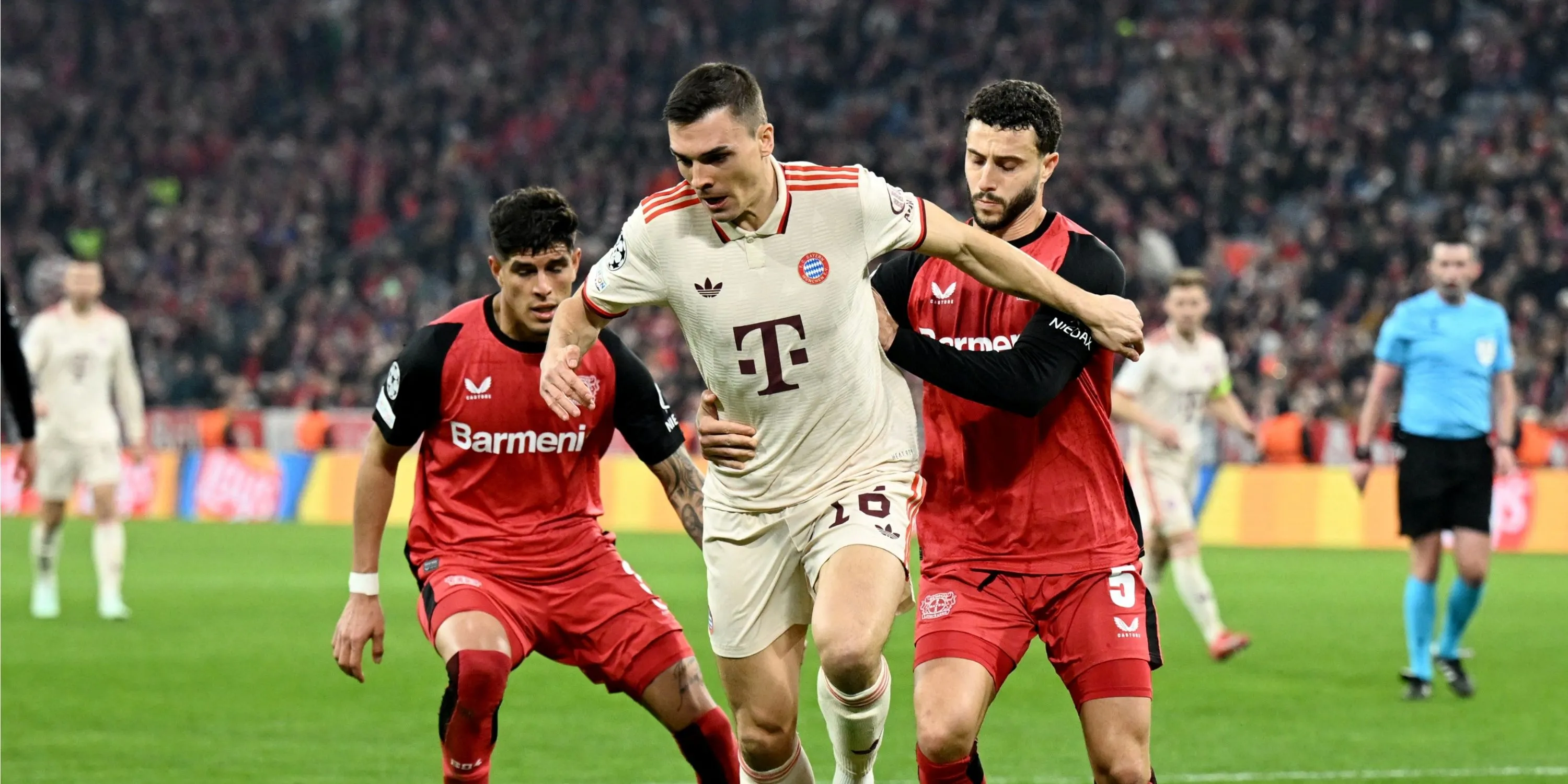 Joao Palhinha thi đấu cho Bayern Munich, tiền vệ đang được Man Utd quan tâm chiêu mộ với giá 30 triệu bảng