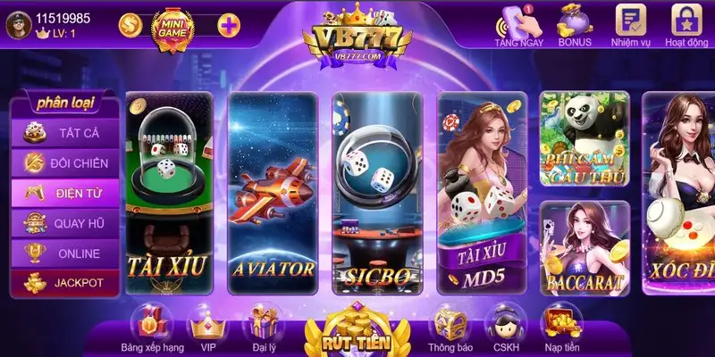 Khám phá VB777 – Cơ hội giải trí kiếm tiền dễ dàng