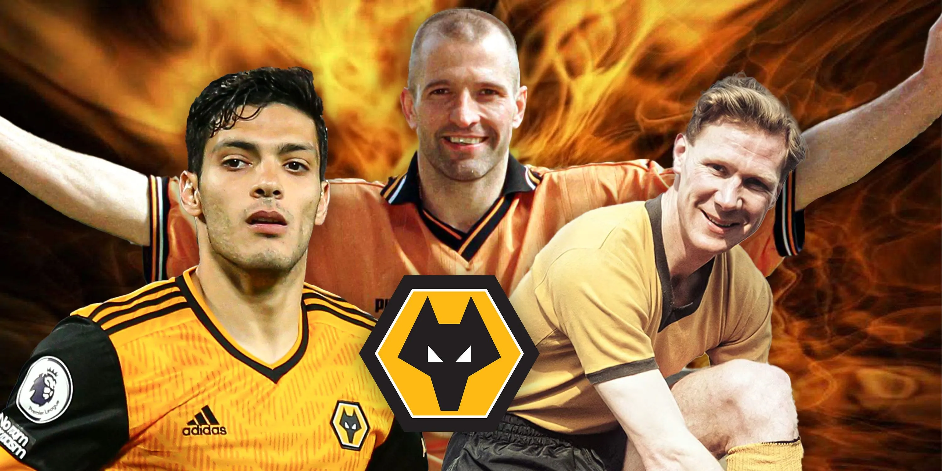 Những huyền thoại Wolves Steve Bull, Raul Jimenez và Bill Slater