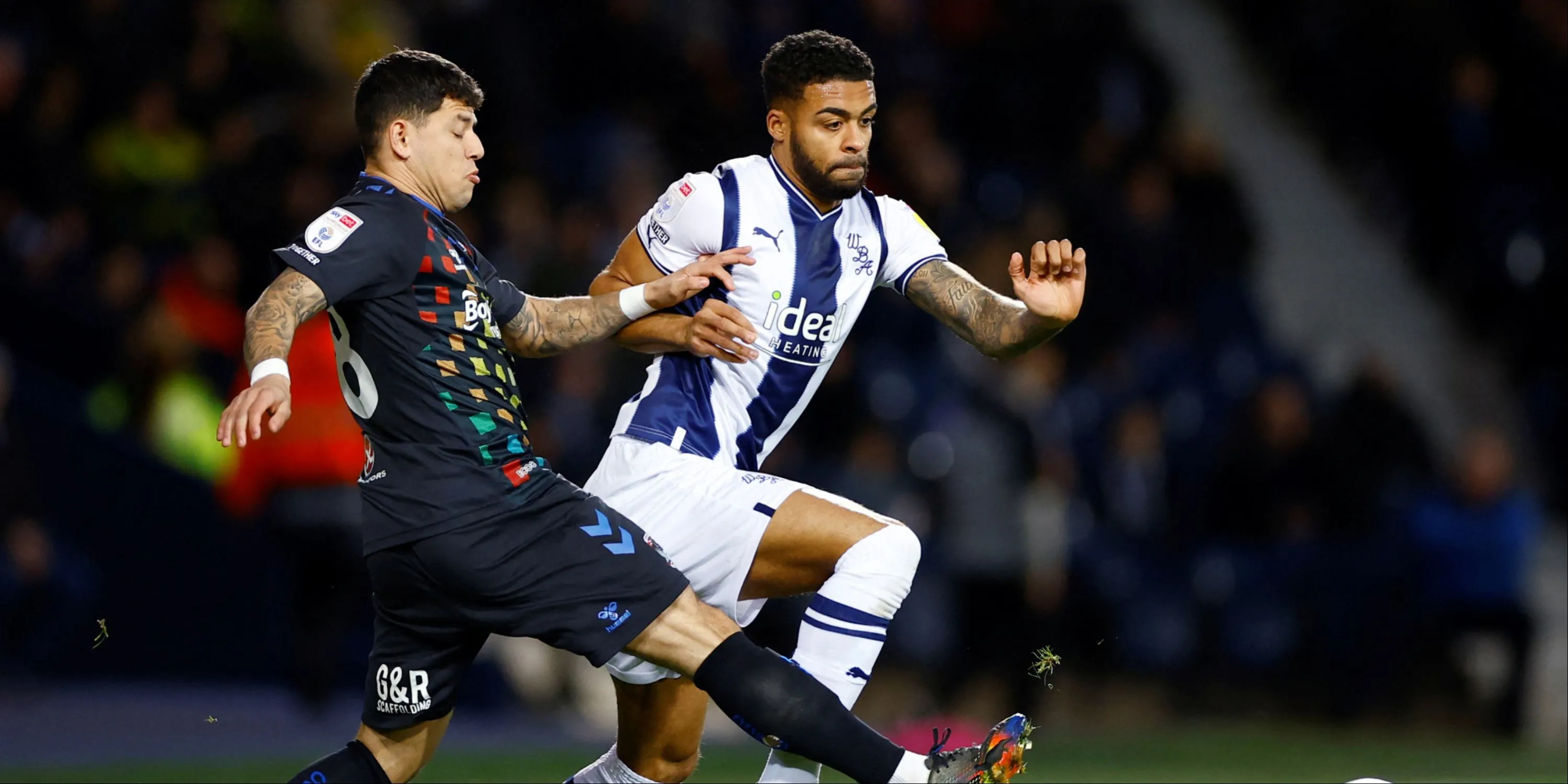 Hậu vệ cánh Darnell Furlong của West Brom, cầu thủ cần sự cạnh tranh ở vị trí hậu vệ phải.