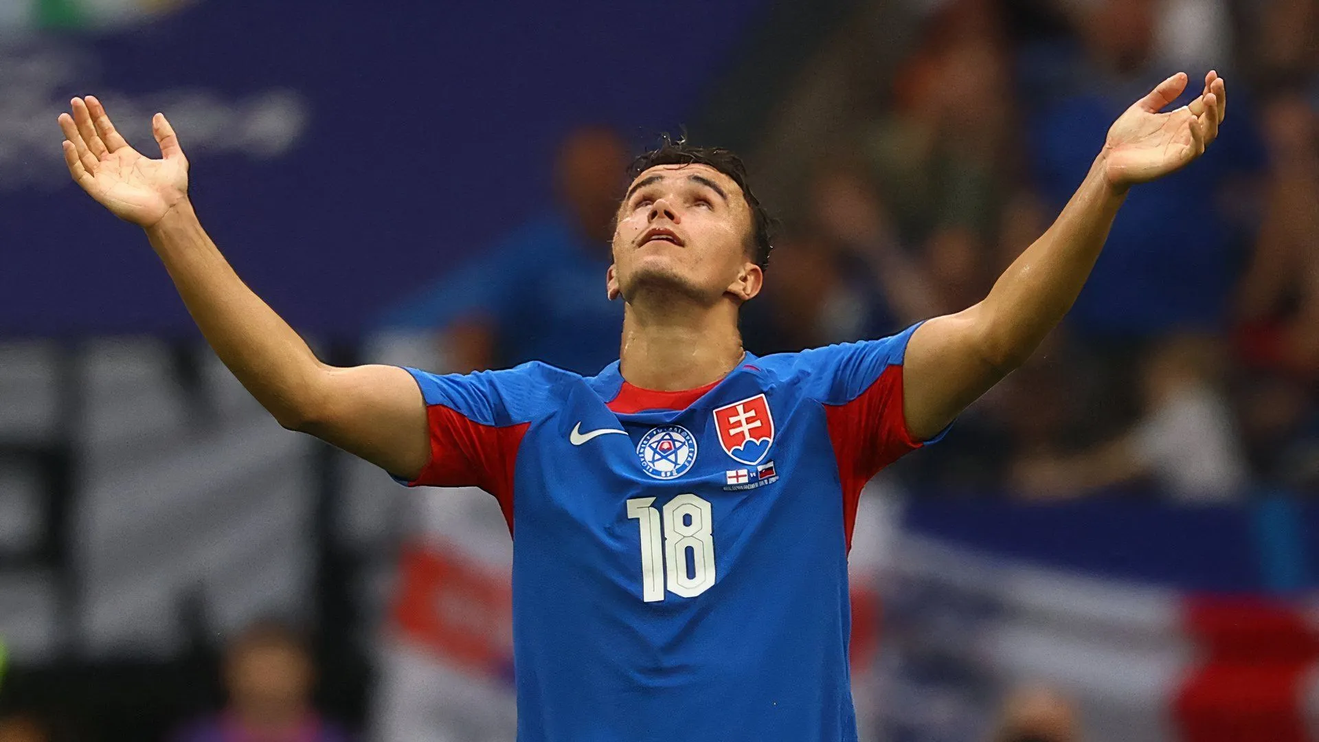 Tiền đạo David Strelec của Slovakia, mục tiêu săn đón của Middlesbrough trong kỳ chuyển nhượng.