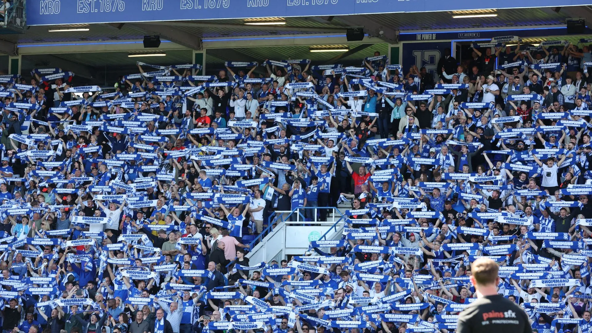 Birmingham City tại St Andrew's - sân vận động truyền thống của đội bóng