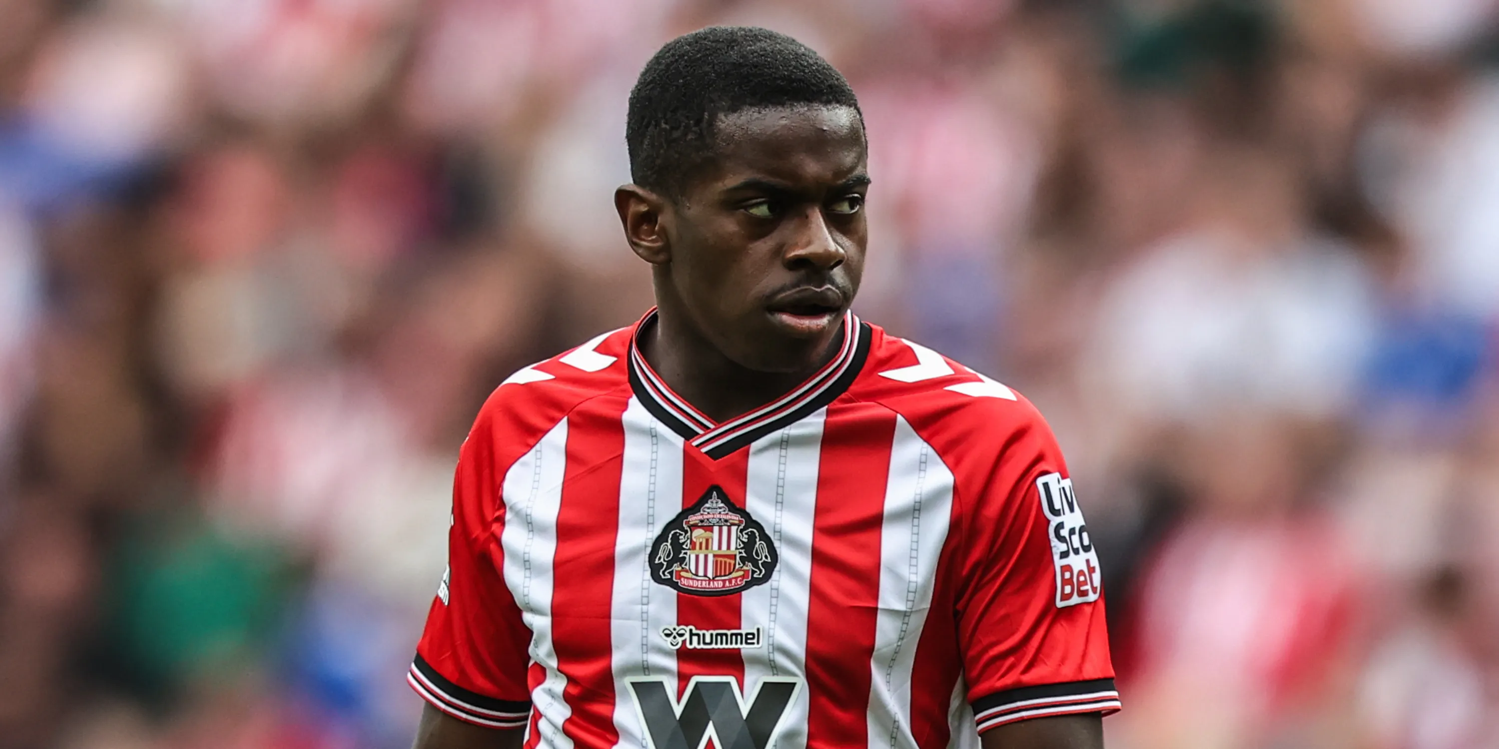 Cầu thủ Habib Diarra của Sunderland trong buổi tập luyện